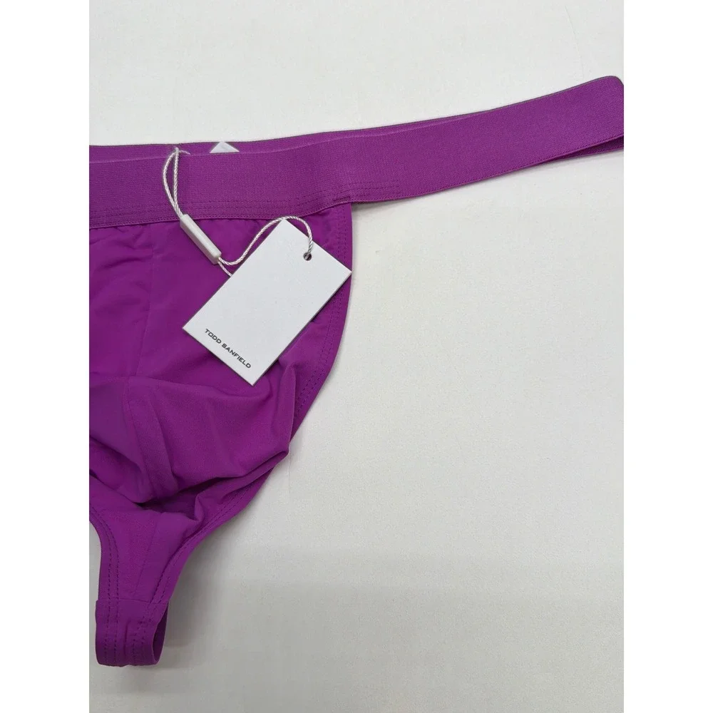 Todd Sanfield Defiant Jock Prickly Purple Mens Underwear XL DE4091 NWT